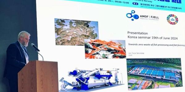 ‘’Expanding the sustainability of the aquaculture industry of Korea & Norway" with AMOF Fjell Process Technology ‘’Expanding the sustainability of the aquaculture industry of Korea & Norway" with AMOF Fjell Process Technology