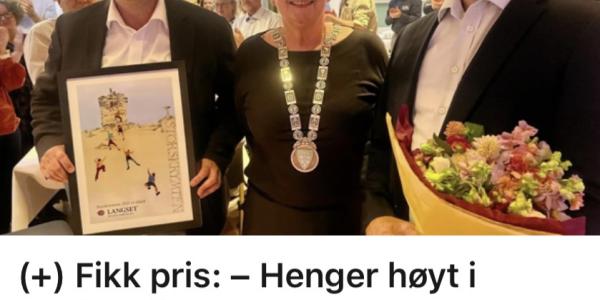 Langset Mek AS awarded the Storskrymten Business Award 2025 Sunndal Næringsselskap Langset Mek AS awarded the Storskrymten Business Award 2025 Sunndal Næringsselskap